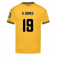 Fotballdrakt Herre Wolves Rodrigo Gomes #19 Hjemmedrakt 2024-25 Kortermet